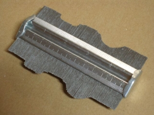 Przyrząd do kopiowania kształtów  (metalowy)