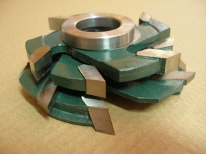 Zestaw frezów do boazerii na frezarkę jednowrzecionową